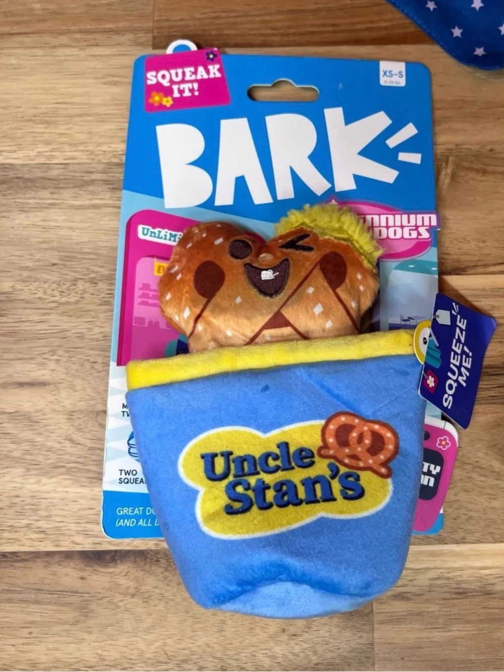 Bark Tug It Pretzel Dog Toy